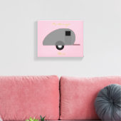 Tiny Teardrop Trailer Thunder_Cove Leinwanddruck (Insitu (Wohnzimmer))