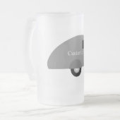 Tiny Teardrop Trailer Thunder_Cove Mattglas Bierglas (Vorderseite Links)