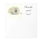 Tiny Teardrop Trailer Thunder_Cove Notizblock (Vorderseite)