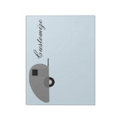 Tiny Teardrop Trailer Thunder_Cove Notizblock (Rotiert)