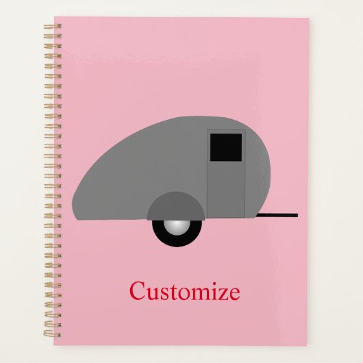 Tiny Teardrop Trailer Thunder_Cove Planer (Vorderseite)
