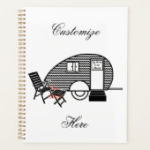 Tiny Teardrop Trailer Thunder_Cove  Planer (Vorderseite)