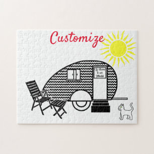 Tiny Teardrop Trailer Thunder_Cove Puzzle