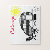 Tiny Teardrop Trailer Thunder_Cove Puzzle (Vertikal)