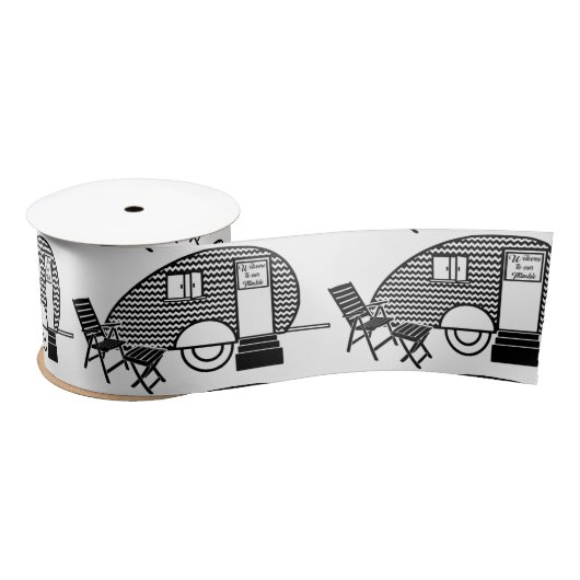 Tiny Teardrop Trailer Thunder_Cove Satinband (Spule)