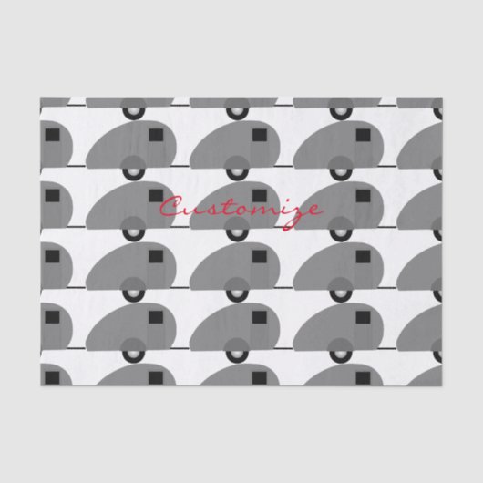 Tiny Teardrop Trailer Thunder_Cove Seidenpapier (Vorderseite)