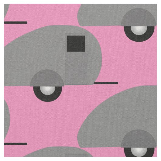 Tiny Teardrop Trailer Thunder_Cove Stoff (Nahaufnahme)