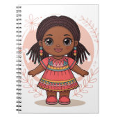 Tiny Threads & Dolly Dreams Notizblock (Vorderseite)