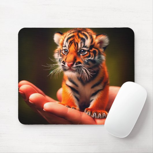 Tiny Tiger Mousepad (Mit Mouse)