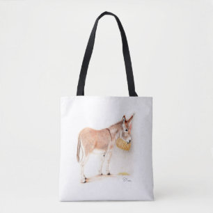 Tiny Tim Donkey Tote Bag Tasche