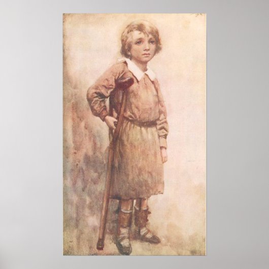 Tiny Tim... Seine aktive kleine Krücke Poster (Vorne)