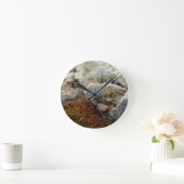 Tiny Toadstool Runde Wanduhr (Zuhause)