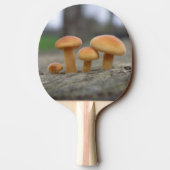 Tiny Toadstools Macro Ping Pong Paddle Tischtennis Schläger (Rückseite)