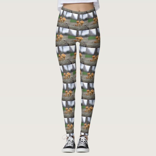 Tiny Toadstools Makro Leggings (Vorderseite)