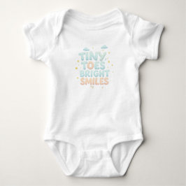 Tiny Toes Bright Smile Baby Strampler