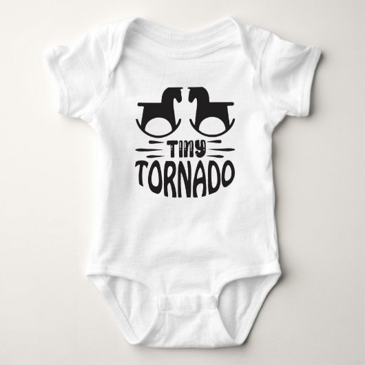 Tiny Tornado Baby Strampler (Vorderseite)