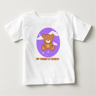 Tiny Tornado der Geburt Baby T-shirt