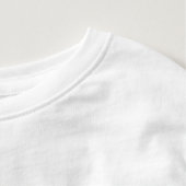 Tiny Tornado Kleinkind T-shirt (Detail - Hals/Nacken (in Weiß))