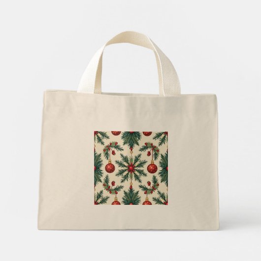 Tiny Tote Tasche (Weihnachten) (Rückseite)