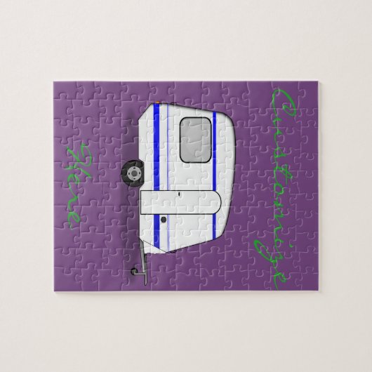 Tiny Trailer Sinti und Roma Caravan Thunder_Cove Puzzle (Horizontal)