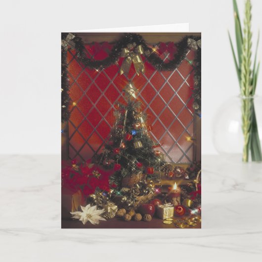 Tiny Tree Feiertagskarte (Vorderseite)