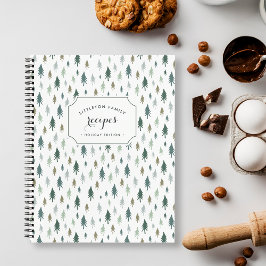 Tiny Trees | Rezept für Feiertage Notizblock