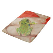 Tiny Tropical Frog Badematte (Schrägansicht)