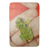 Tiny Tropical Frog Badematte (Vorderseite Vertikal)