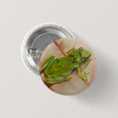 Tiny Tropical Frog Button (Vorne & Hinten)
