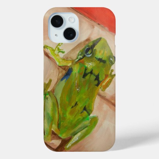 Tiny Tropical Frog Case-Mate iPhone Hülle (Rückseite)