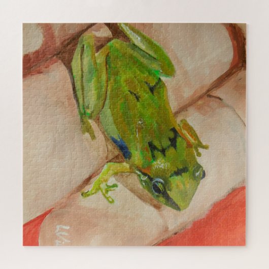 Tiny Tropical Frog Puzzle (Horizontal)