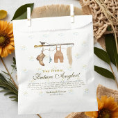 Tiny Trotter Future Angler Fishing Babydusche Geschenktütchen