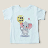 Tiny Trunk Cartoon Elephant (Design Vorderseite)