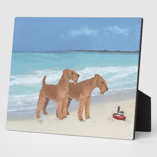 Tiny Tugboat Fotoplatte (Seite)