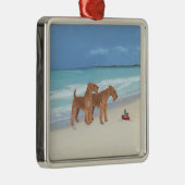Tiny Tugboat Ornament Aus Metall (Rechts)