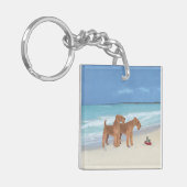 Tiny Tugboat Schlüsselanhänger (Vorderseite links)