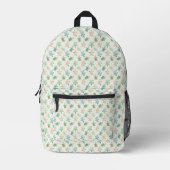 Tiny Turtle Parade Bedruckter Rucksack (Vorderseite)