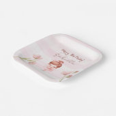 Tiny Twirls – Ballerina  Pappteller (Gewinkelt)