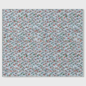 Tiny Village - Design 2 Wrapping Paper Geschenkpapier (Flach)