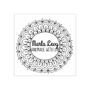 TINY VINES Rücksendeadresse Briefmarke Gummistempel