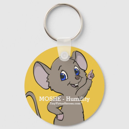 Tiny Virtue Heroes - Moshe Key Chain Schlüsselanhänger (Vorderseite)