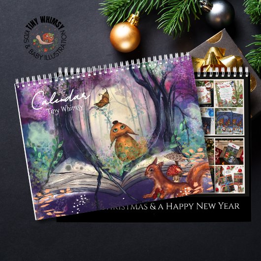 Tiny Whimsy Kalender - Magische Kunst & Wald