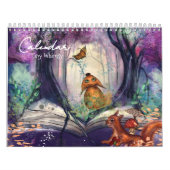 Tiny Whimsy Kalender - Magische Kunst & Wald (Titelbild)