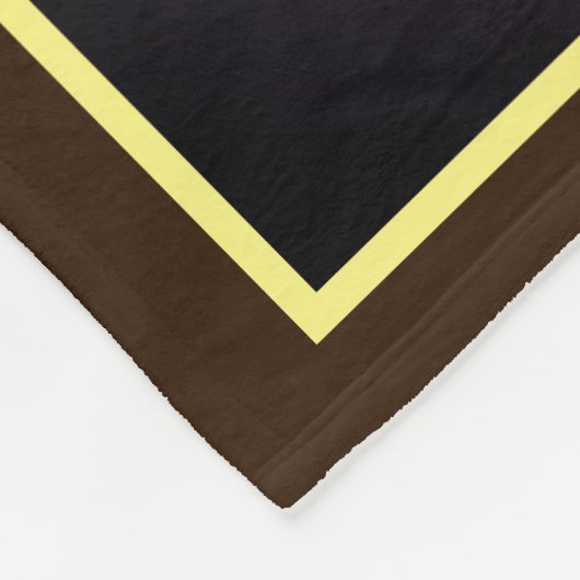 Tiny White Wildflower Abstract Personalized Fleecedecke (Ecke)