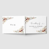 Tiny Wildblume Wedding Guest Book Gästebuch (Voll)
