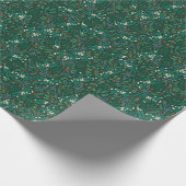 Tiny Winter Berries Geschenkpapier (Ecke)