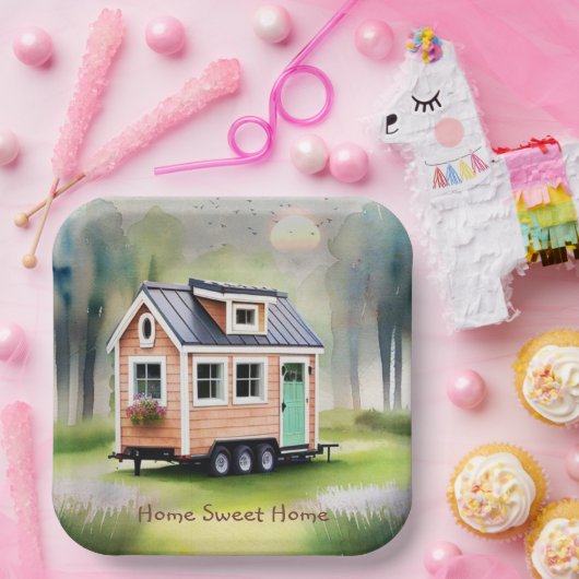 Tiny Zuhause Housewärming Pappteller (Party)