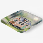 Tiny Zuhause Housewärming Pappteller (Gewinkelt)
