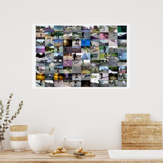 Tinypic Skate Video Miniaturansicht Poster (Küche)