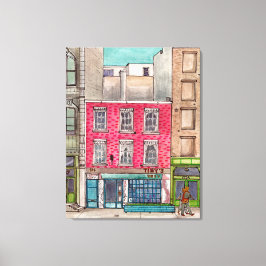 Tiny's 135 &The Bar Upstairs Tribeca Manhattan NYC Leinwanddruck